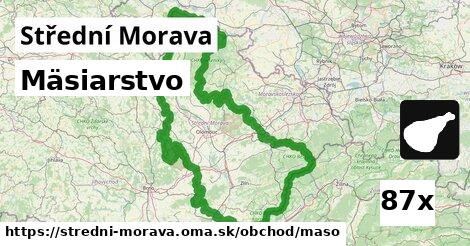 Mäsiarstvo, Střední Morava