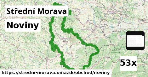 Noviny, Střední Morava