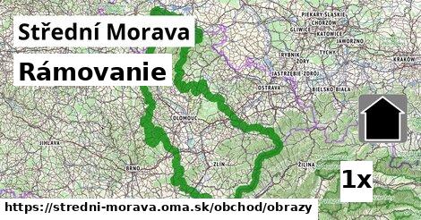 Rámovanie, Střední Morava