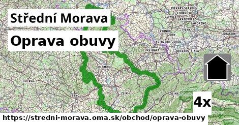 Oprava obuvy, Střední Morava