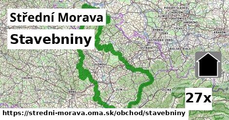 Stavebniny, Střední Morava