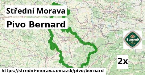 Pivo Bernard, Střední Morava