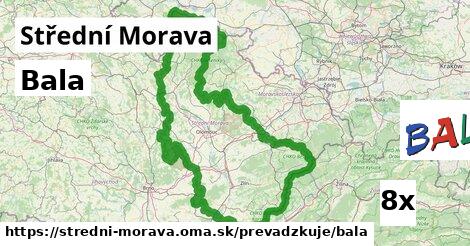 Bala, Střední Morava