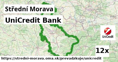 UniCredit Bank, Střední Morava
