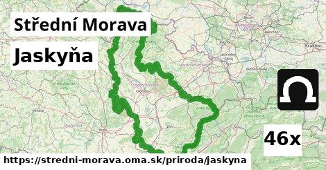 Jaskyňa, Střední Morava