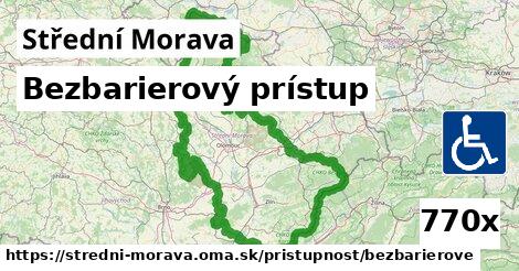 Bezbarierový prístup, Střední Morava