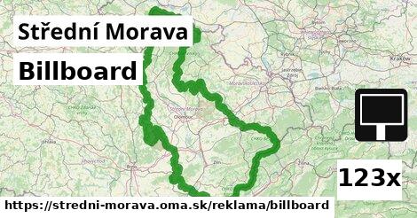 Billboard, Střední Morava