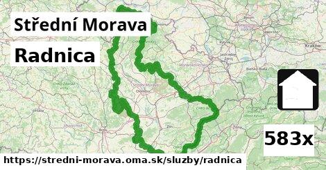Radnica, Střední Morava