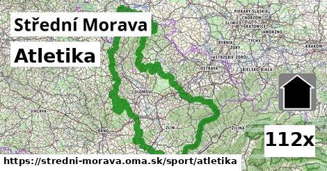 Atletika, Střední Morava