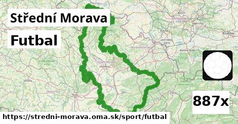 Futbal, Střední Morava