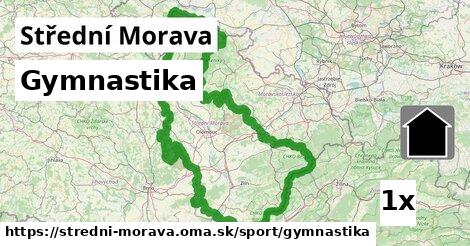 Gymnastika, Střední Morava