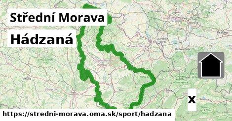 Hádzaná, Střední Morava