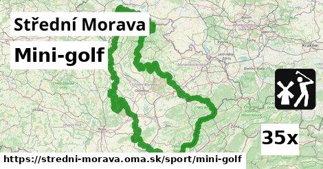 Mini-golf, Střední Morava