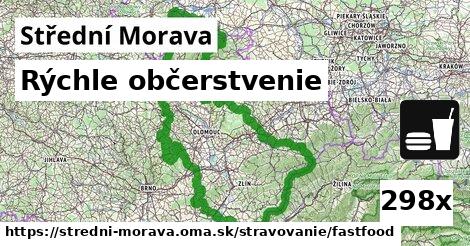 Rýchle občerstvenie, Střední Morava