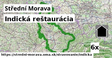 Indická reštaurácia, Střední Morava