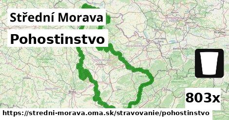 pohostinstvo v Střední Morava