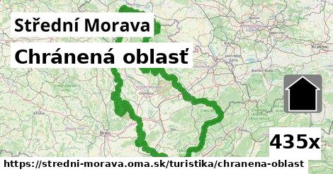 chránená oblasť v Střední Morava