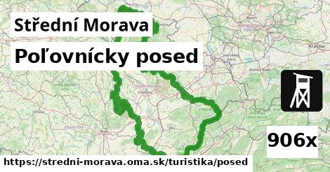 Poľovnícky posed, Střední Morava