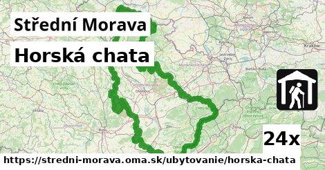 Horská chata, Střední Morava