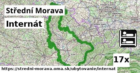 Internát, Střední Morava