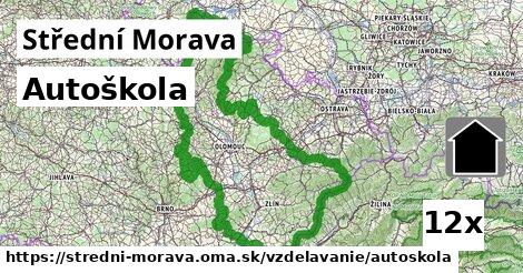 Autoškola, Střední Morava