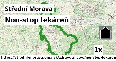 Non-stop lekáreň, Střední Morava