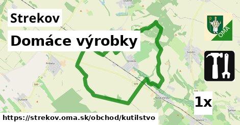 Domáce výrobky, Strekov