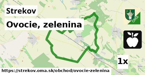 Ovocie, zelenina, Strekov