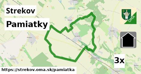 pamiatky v Strekov