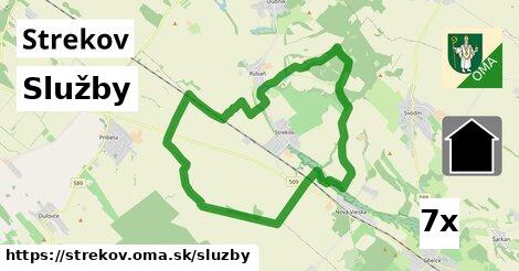 služby v Strekov