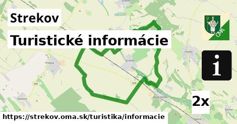 Turistické informácie, Strekov