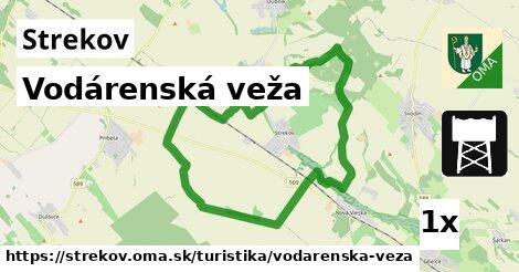 Vodárenská veža, Strekov