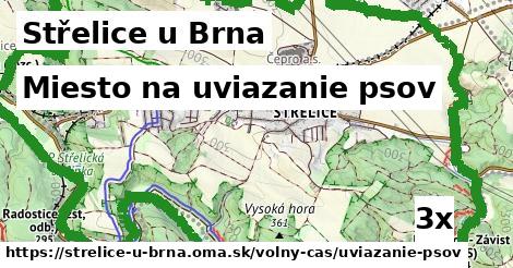 Miesto na uviazanie psov, Střelice u Brna