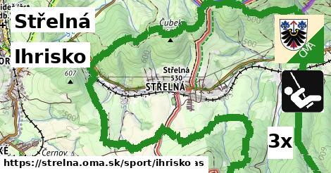 ihrisko v Střelná