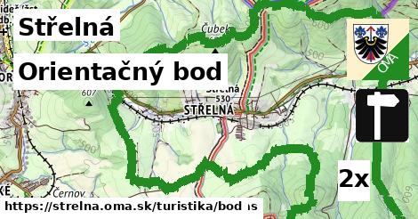 Orientačný bod, Střelná