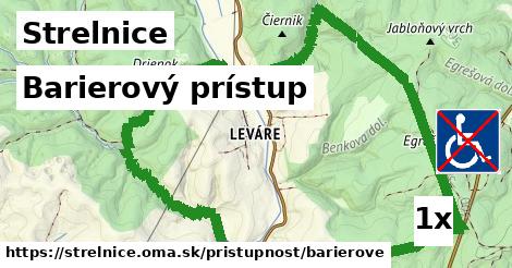 barierový prístup v Strelnice