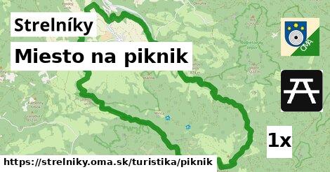 miesto na piknik v Strelníky