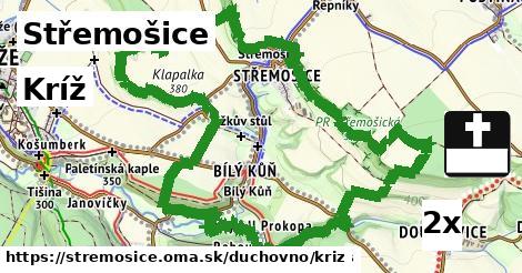 Kríž, Střemošice