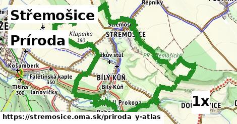 príroda v Střemošice