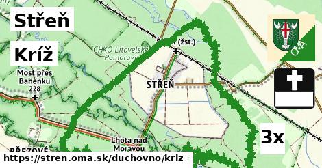 Kríž, Střeň