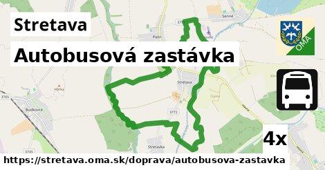 Autobusová zastávka, Stretava