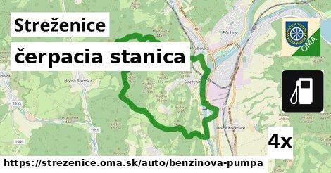 čerpacia stanica, Streženice