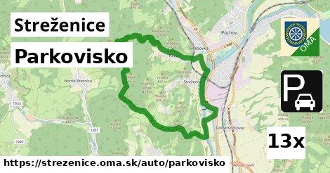 Parkovisko, Streženice