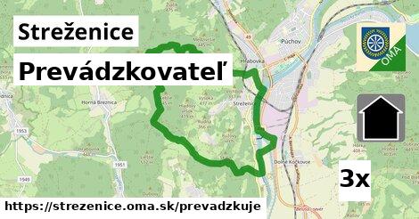 prevádzkovateľ v Streženice