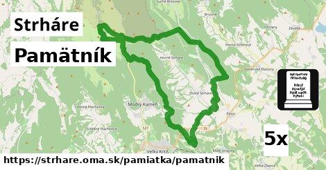 Pamätník, Strháre