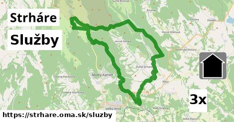 služby v Strháre