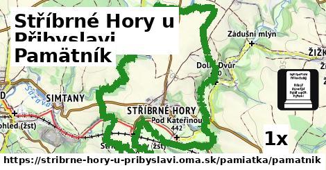 Pamätník, Stříbrné Hory u Přibyslavi