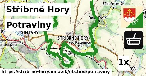 potraviny v Stříbrné Hory