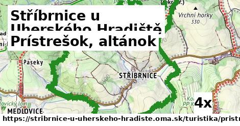 prístrešok, altánok v Stříbrnice u Uherského Hradiště