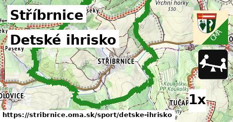 detské ihrisko v Stříbrnice